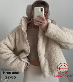 Шуба женская на молнии