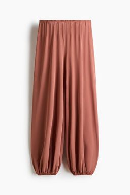 Jersey balloon trousers