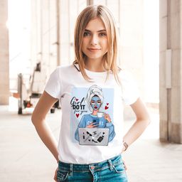 Эксклюзивная футболка Yana Pletneva упаковка плотный Zip пакет!