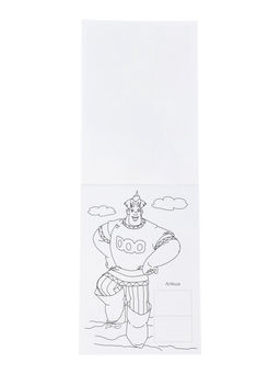 Раскраска с наклейками "Три богатыря и Морской царь", 20 х 14 см, 32 стр