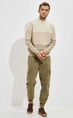 Джемпер F321-15302 beige - Fine joyce фото 8