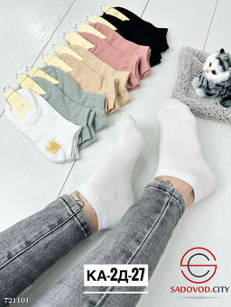 Женские короткие носки, 10 пар