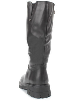 Z4215M BLACK Сапоги зимние женские (натуральная кожа, натуральный мех)