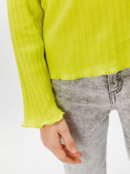 ACOOLA / Джемпер детский для девочек Magni лайм  фото 5