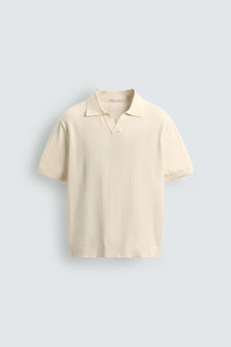 POLO PUNTO REGULAR FIT / Crudo - Zara фото 7