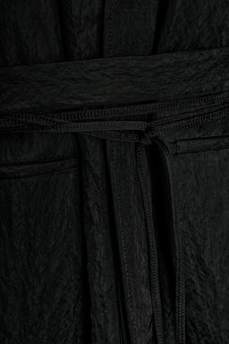 ZW COLLECTION LIMITED EDITION CRINKLED SATIN DRESS - Zara фото 9