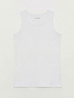 Bisiklet Yaka Erkek ?ocuk Atlet 2li