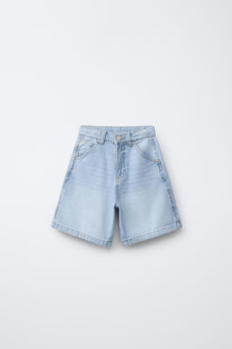 BERMUDA CARPENTER ETIQUETA / Azul