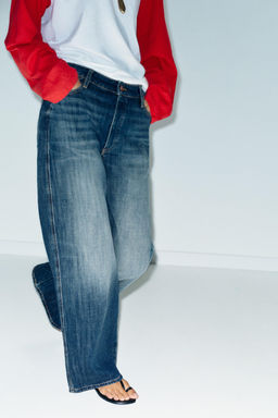 JEANS Z1975 STRAIGHT LOW-RISE FULL LENGTH - Zara фото 16