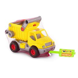 КонсТрак, автомобиль-самосвал (жёлтый) (в сеточке) - Полесье фото 10