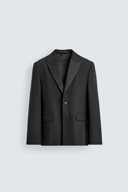 WOOL BLEND DINNER JACKET BLAZER - Zara фото 8