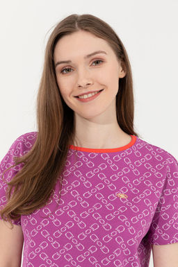 Kad_n Menek_e Bisiklet Yaka Ti__rt