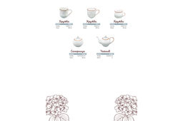 Салатник 23*23*9 см 2,2 л "Кантри" голубой