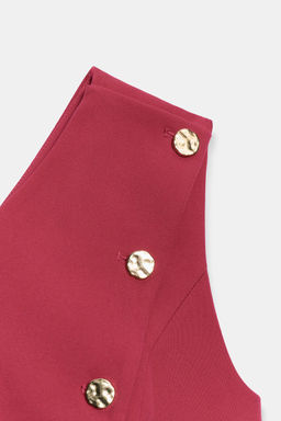 CHALECO ASIM?TRICO / Fucsia - Zara фото 7