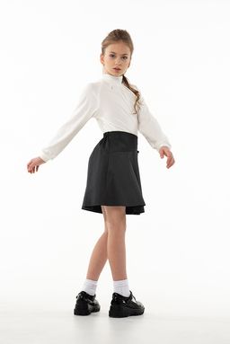 Молочная школьная блуза Mooriposh, модель 06148  фото 7