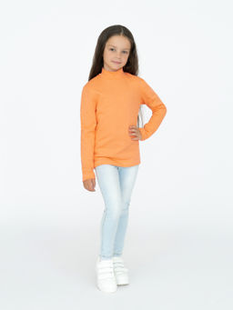 Джемпер-водолазка персик 645 (128, 64)