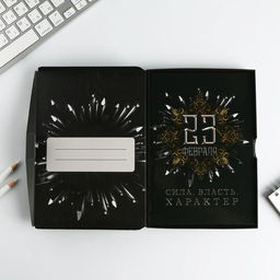 Ежедневник в подарочной коробке 23 февраля, 80 листов - Artfox фото 22