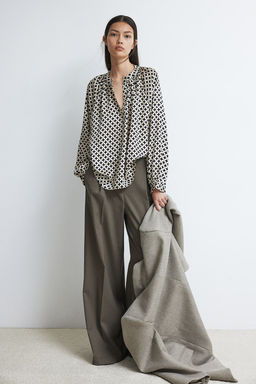 Blusa con mangas globo - H&m фото 2