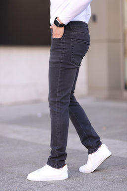 TRENDYOL MAN Siyah Regular Esnek Kumas Jeans Kot Pantolon TMNSS25JE00001 - Trendyolmilla фото 26