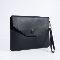 Сумка-клатч на магните, ремешок на запястье, цвет чёрный - Simaland фото 4