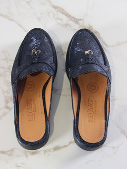 Мюли 1070.2614bl.Синяя мамба