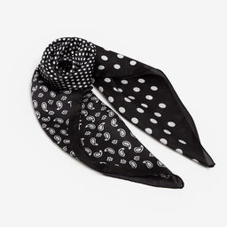 Платок женский MINAKU, размер 70×70 см, чёрный