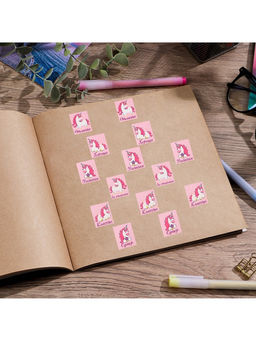 Цена за 10 шт. Наклейки бумажные оценки «Единорожки», 10.5 × 18 см