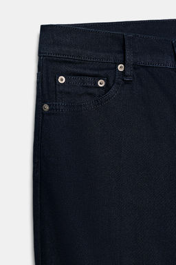 JEANS ZW COLLECTION CROPPED FLARE TIRO MEDIO / Marino - Zara фото 7