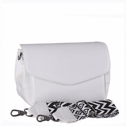 Сумка 0741C white Polina&Eiterou