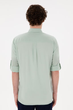 Erkek Su Ye_ili Uzun Kollu Basic G_mlek Sepette S_rpriz _ndirim - U.s. polo assn фото 5