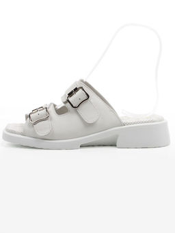 08-C103-9C WHITE Босоножки женские (натуральная кожа)