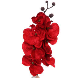 Искусственные цветы "FLOWERS MAGIC" 70см Орхидея красная