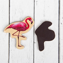 Деревянные магниты Дикие животные, набор 20 шт. - Simaland фото 3