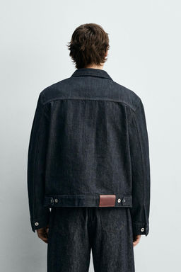 CAZADORA DENIM B?SICA / ?ndigo - Zara фото 3