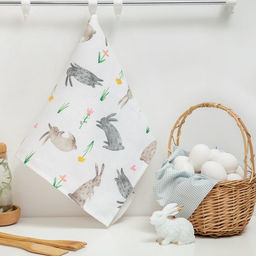 Полотенце Доляна Fluffy bunnies 35х60см 100% хл,164 г/м2