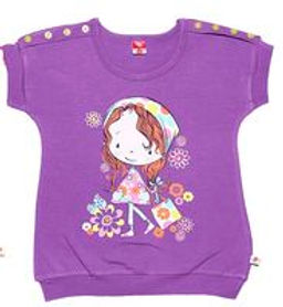 CRB wear/CSK 61341 Футболка, сиреневый/Ex.Cherubino  фото 2