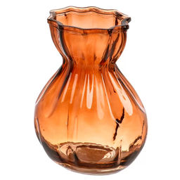 Ваза стекло настольная 14х18 см Future шоколад (500162) /DANIKS/