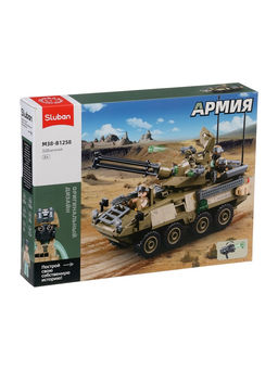 Конструктор «Армия. Бронетранспортёр Stryker», 320 деталей