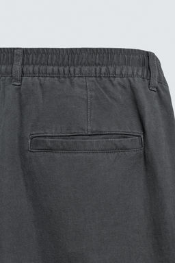 PANTAL?N FLUIDO STRAIGHT FIT / Acero - Zara фото 10