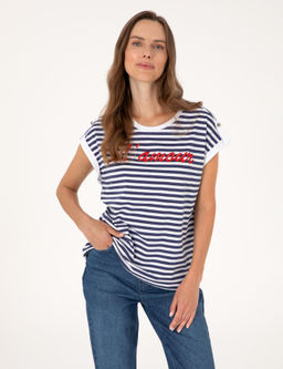 Beyaz Comfort Fit Ti__rt