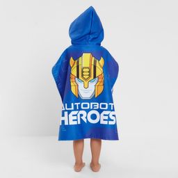 Полотенце-пончо детское махровое Bumblebee Transformers 60х120 см, 50% хл., 50% полиэстер - Hasbro фото 2