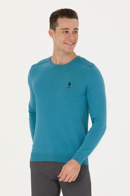 Мужской базовый свитер Petrol Неожиданная скидка в корзине - U.s. polo assn фото 3