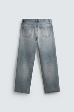 JEANS STRAIGHT FIT / Azul / Acero