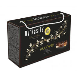 Конфеты с тёмным шоколадом, ассорти "Блэк", 155г