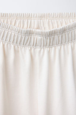 HEAVY WEIGHT WIDE-LEG TROUSERS - Zara фото 2