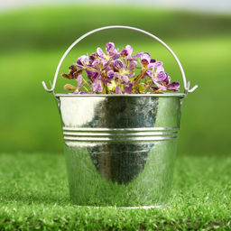 Цена за 3 шт. Кашпо «Ведёрко Альма», 7.5×7 см