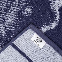 Полотенце махровое Этель T-REX, 70х130 см, 100% хлопок, 420гр/м2  фото 3