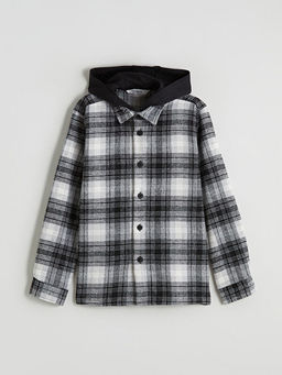 Kap??onlu Ekose Erkek ?ocuk G?mlek