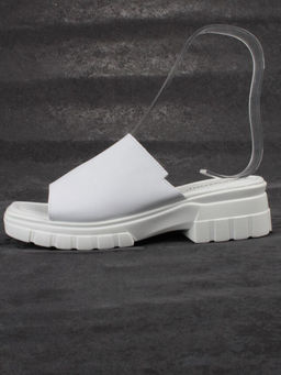 08-PEXL131-1 WHITE Босоножки женские (натуральная кожа)