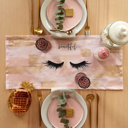 Дорожка Этель Hello beautiful 30*70 см, 100% хлопок, саржа 190 г/м2  фото 3